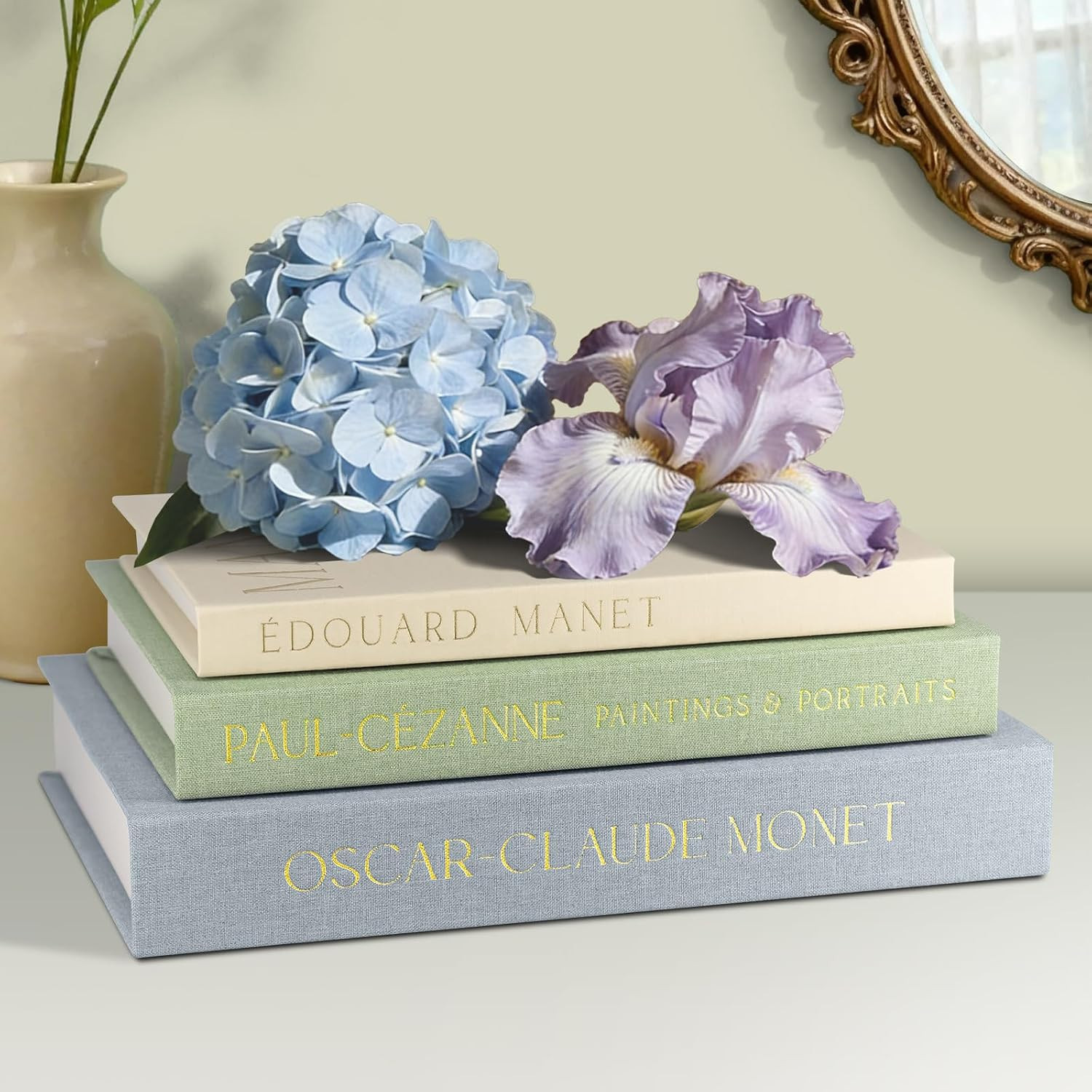 CNARIO Decorative Books for Home Decor, Set of 3 Linen Faux Books, Coffee Table Decor, Hidden Storage Book Box for Bookshelf, Mantel & Entryway, Photo & Keepsake Organization | Amazon (US)