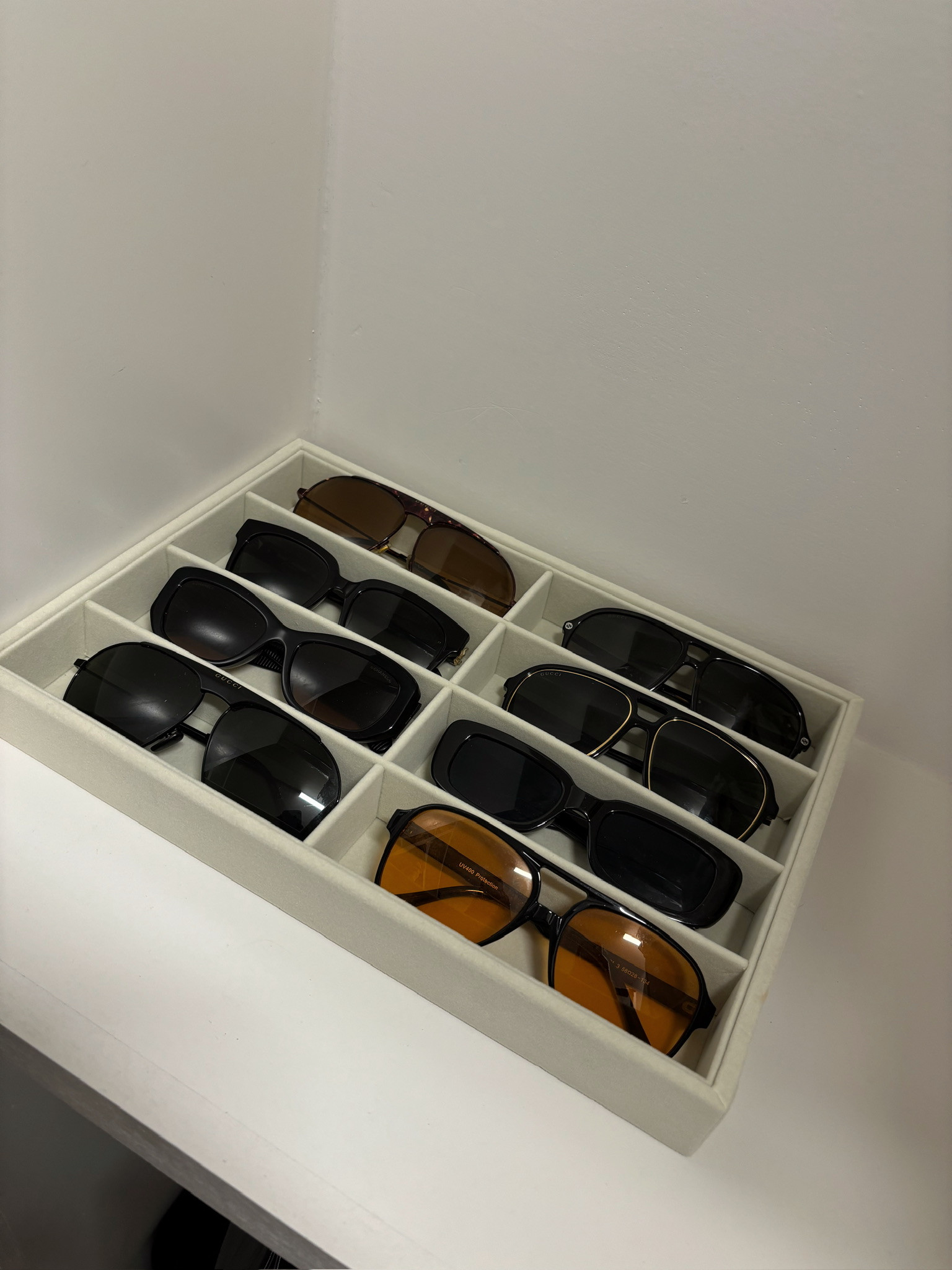 This organizer for my sunglasses is a game changer!! Love how they have a place of their own to avoid scratching




Home, organizers, sunglasses, organization, glasses, storage, scratch free glasses storage, sidneymarieduke 

 #LTKHome