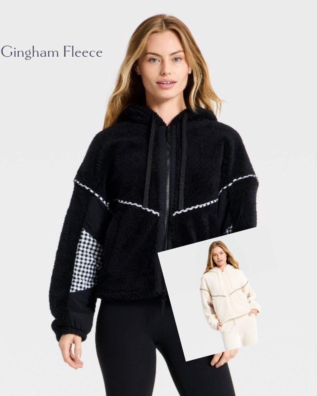 The cutest gingham bomber jacket! 🖤🤎🤍

#LTKFindsUnder50 #LTKActive #LTKOver40