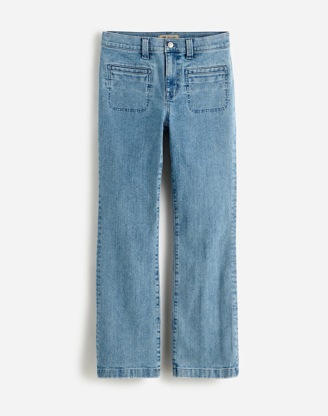 Kick Out Crop Jeans in Penman Wash: Patch Pocket Edition | Madewell