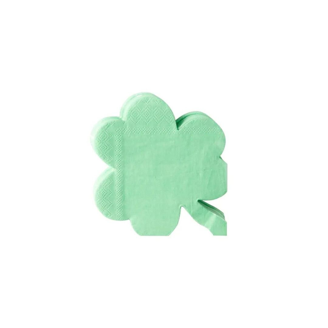 Shamrock Shaped Cocktail Napkins | Four Leaf Clover Napkins | St Patrick's Day Party | St Patrick... | Etsy (US)
