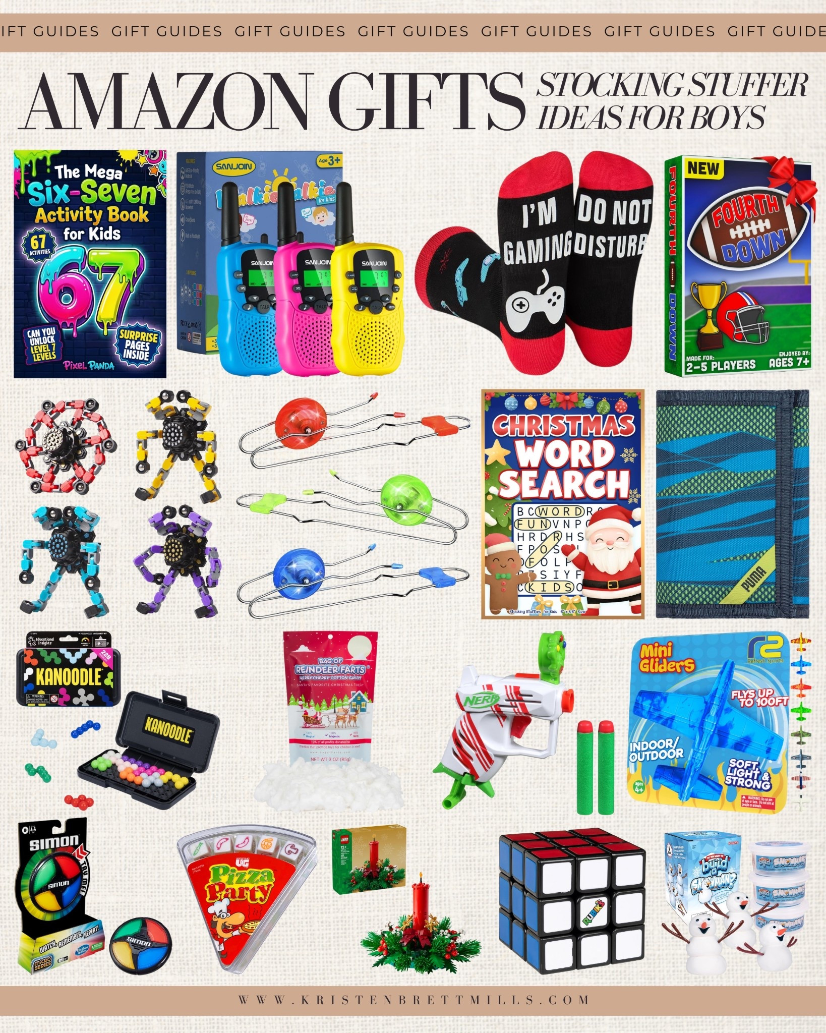 Amazon stocking stuffers for boys

stocking stuffers for young boys
small toys kids love
lego compatible mini sets
fidget toys for kids
hot wheels cars
educational brain games
pokemon themed surprises
minecraft collectibles
sports themed accessories
fun activity kits

#LTKGiftGuide #LTKKids #LTKHoliday