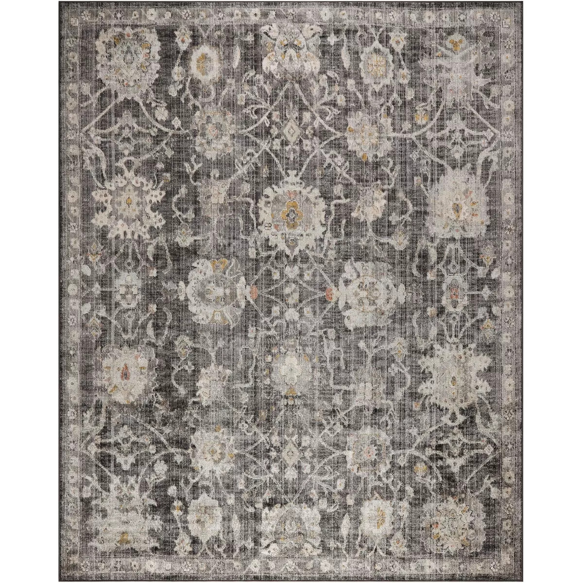 Nourison Oushak Home Vintage Floral Indoor Rug | Target