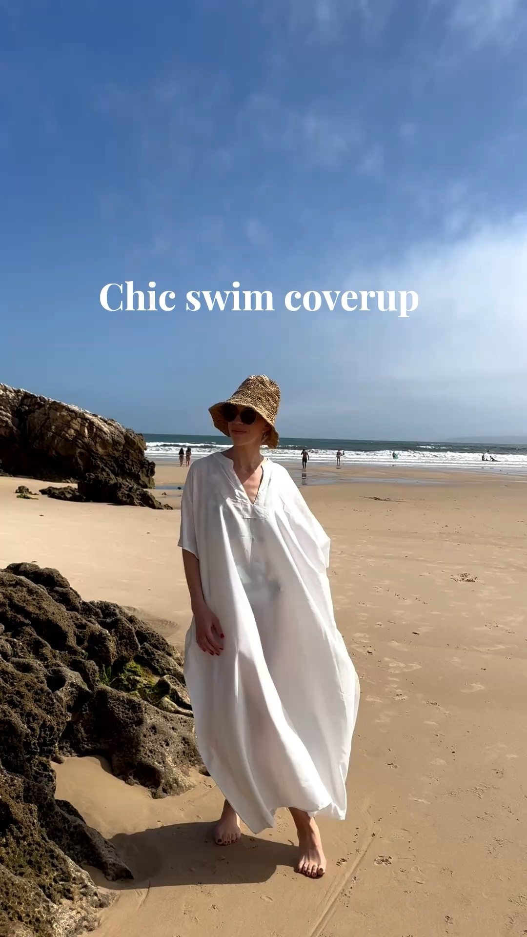 This kimono coverup works as a swim cover or a dress for dinner with sandals and jewelry - under $35

#LTKSwim #LTKTravel #LTKSeasonal