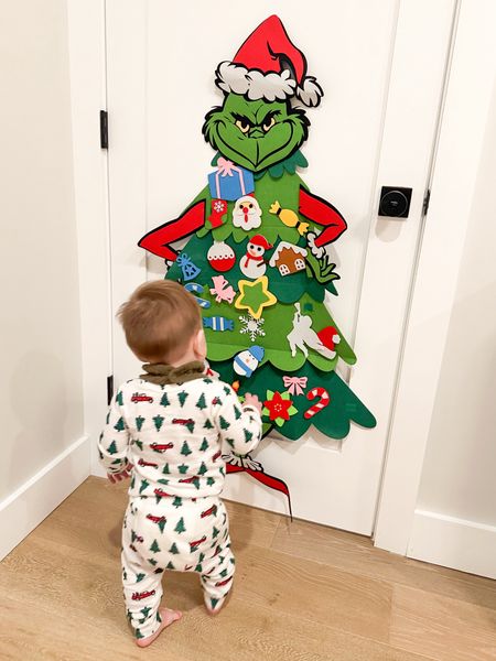 Grinch Velcro Christmas tree 🎄 

• toddler Christmas, baby Christmas, kids Christmas, Christmas activities, holiday, the grinch, amazon finds, family finds 

#LTKHoliday #LTKbaby #LTKfamily