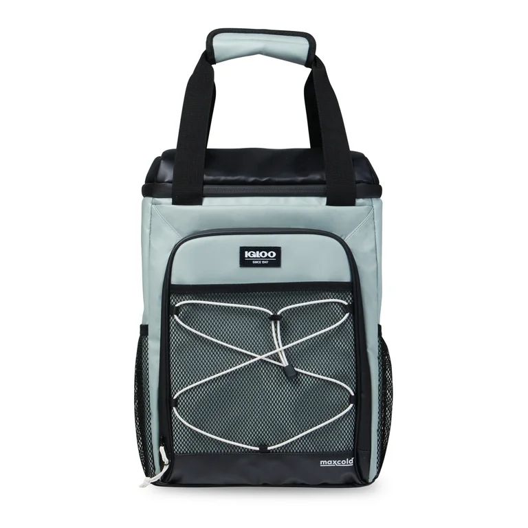 Igloo Overland 28 cans Durable Backpack Softsided Cooler, Green - Walmart.com | Walmart (US)