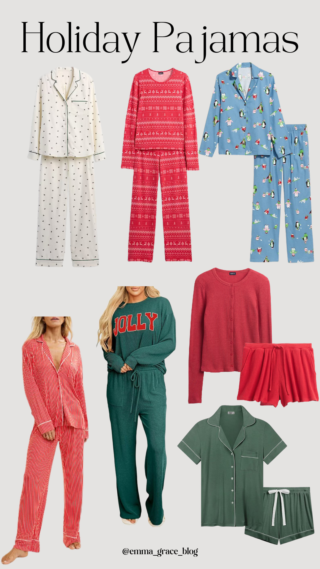 Holiday pajamas I’m loving! 

#LTKHoliday #LTKGiftGuide
