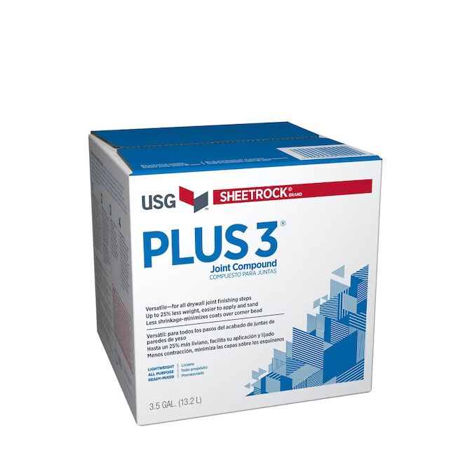 SHEETROCK Brand Plus 3.5-Gallon (s) Premixed Lightweight Drywall Joint Compound Lowes.com | Lowe's