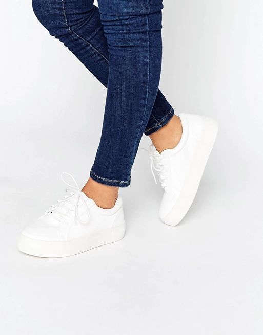 River Island Lace Up Chunky Sneaker at asos.com | ASOS US