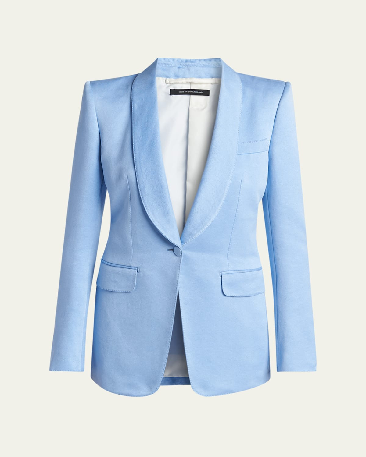 Cotton Velvet Single-Breasted Blazer | Bergdorf Goodman