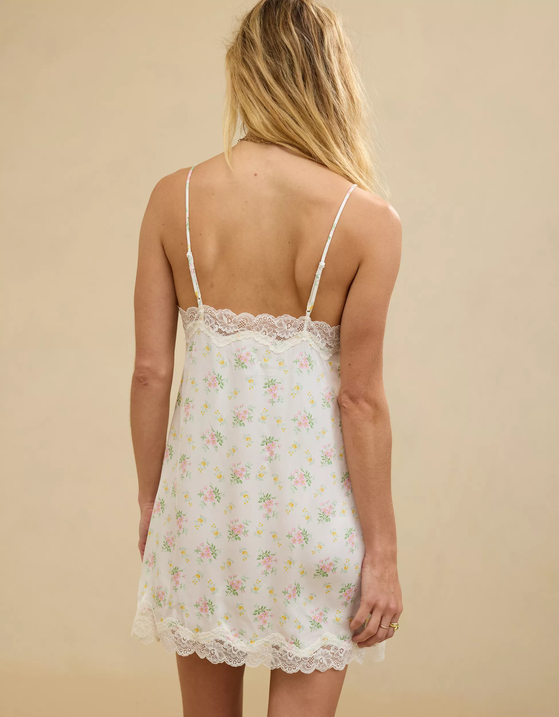 Aerie Off-Duty Satin Nightie | Aerie