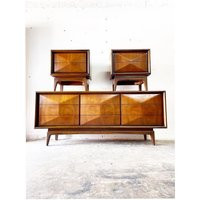 Mid Century Dresser & Nightstands By United Diamond Front | Etsy (US)