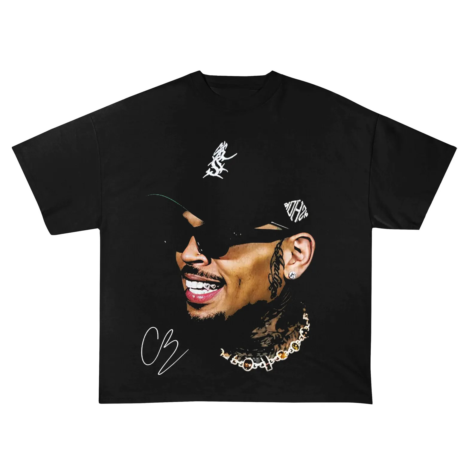 The Face Of Breezy Chris Brown Shirt - Graphic Tee, RnB Merch, Fan Club Apparel, Unisex Streetwea... | Etsy (Global)