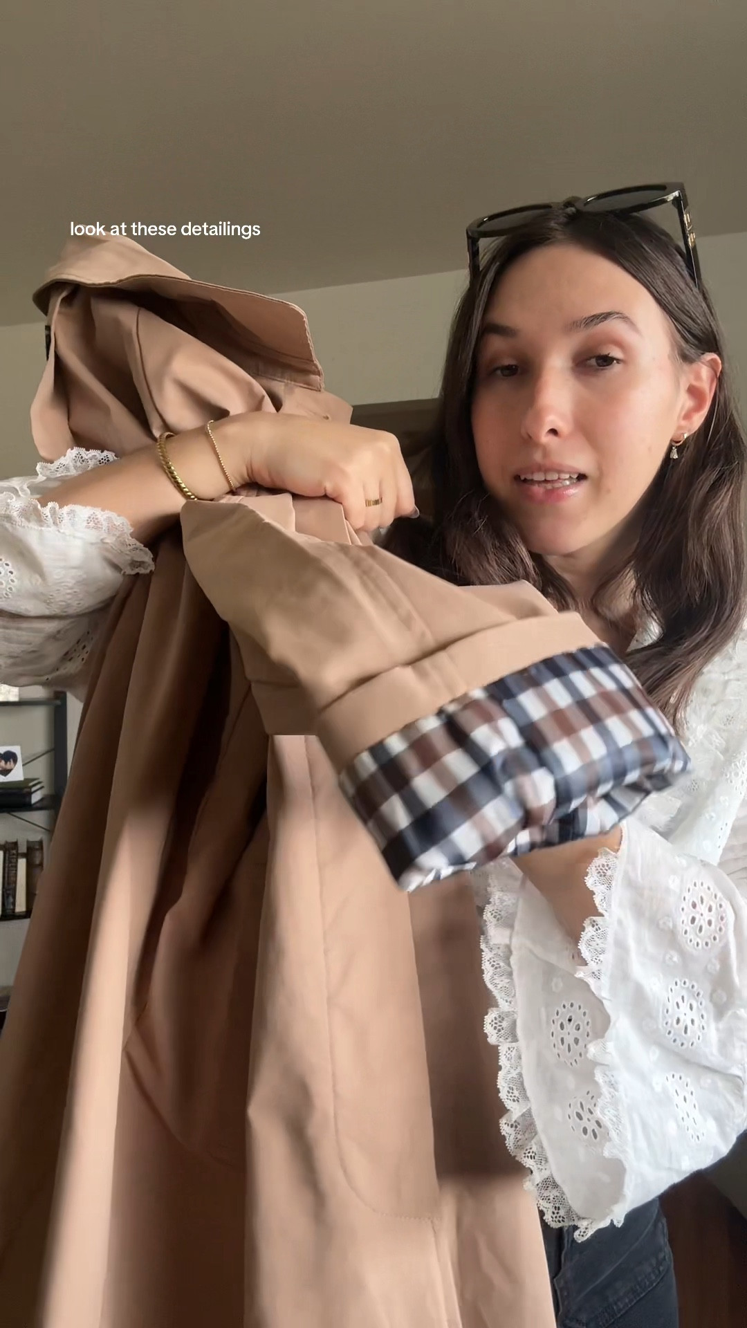 Spring outfit inspo! Wearing: sezane blouse size 6, Gap jeans size 26, trench coat size M 

Spring ootd, white blouse, Sezane, black jeans, spring outfits, Amazon fashion finds, Amazon coat 

#LTKootd #LTKSaleAlert #LTKMidsize