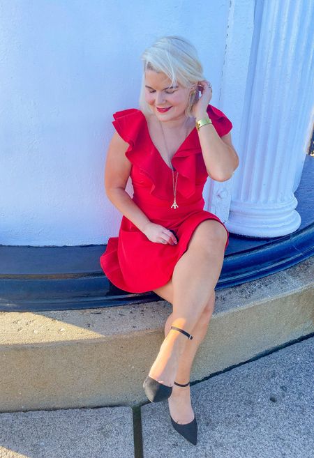 From a couple Christmas cards back. I love this red dress and it is still available on Lulu’s website. 

#LTKHoliday #LTKparties #LTKGiftGuide