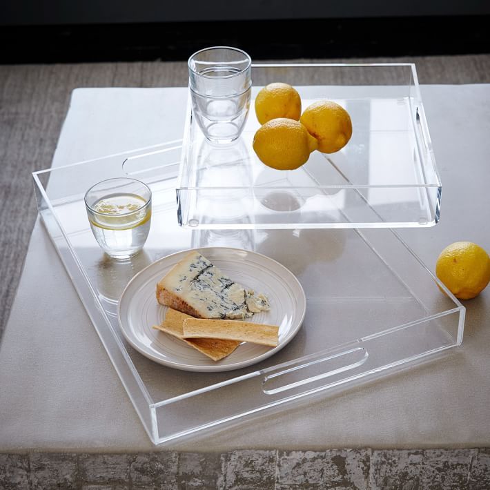 Clear Acrylic Trays | West Elm (US)