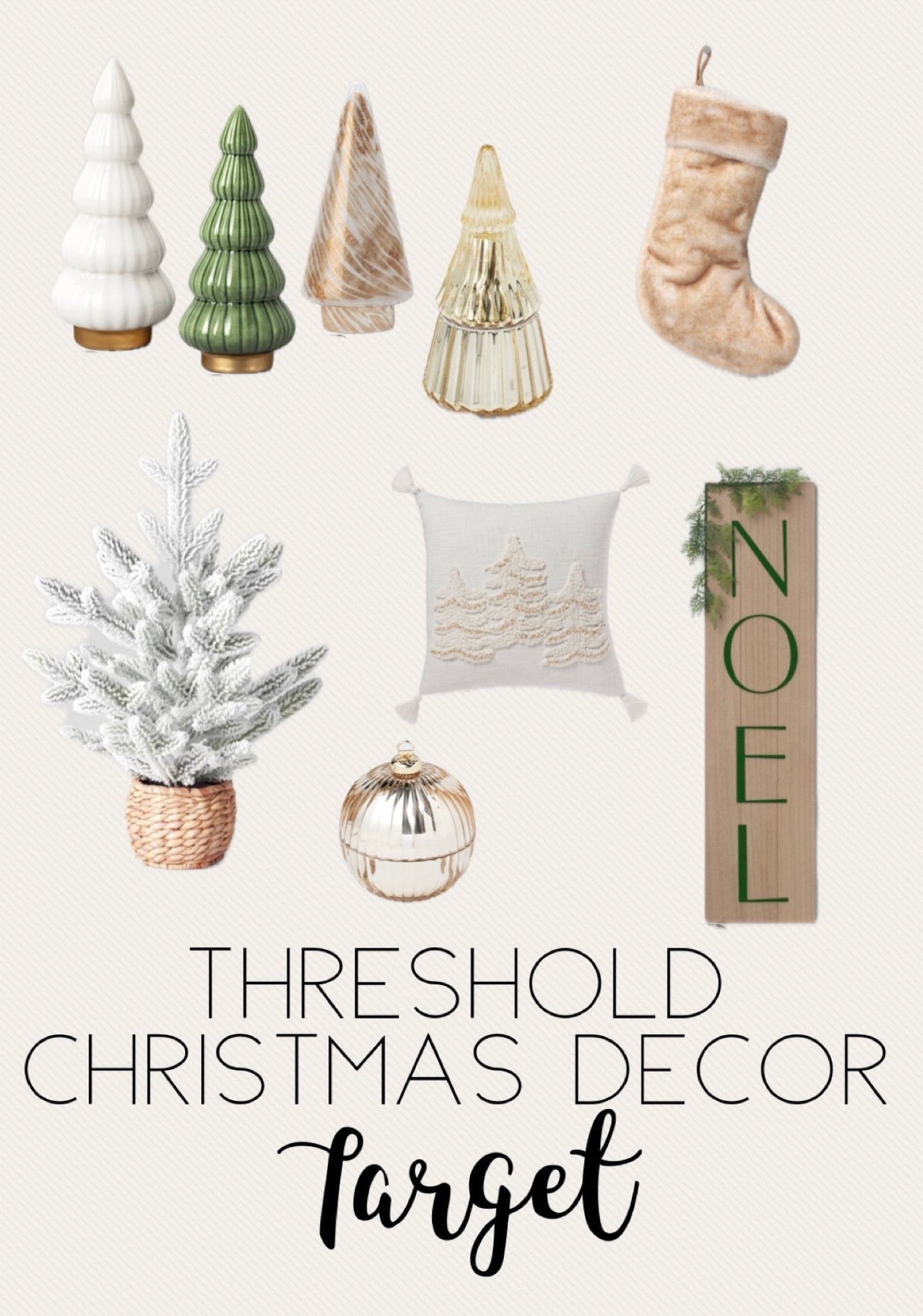 Threshold (Target) Christmas 😍🎄🤍

#LTKhome #LTKHoliday #LTKSeasonal