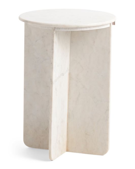 Marble Side Table | TJ Maxx