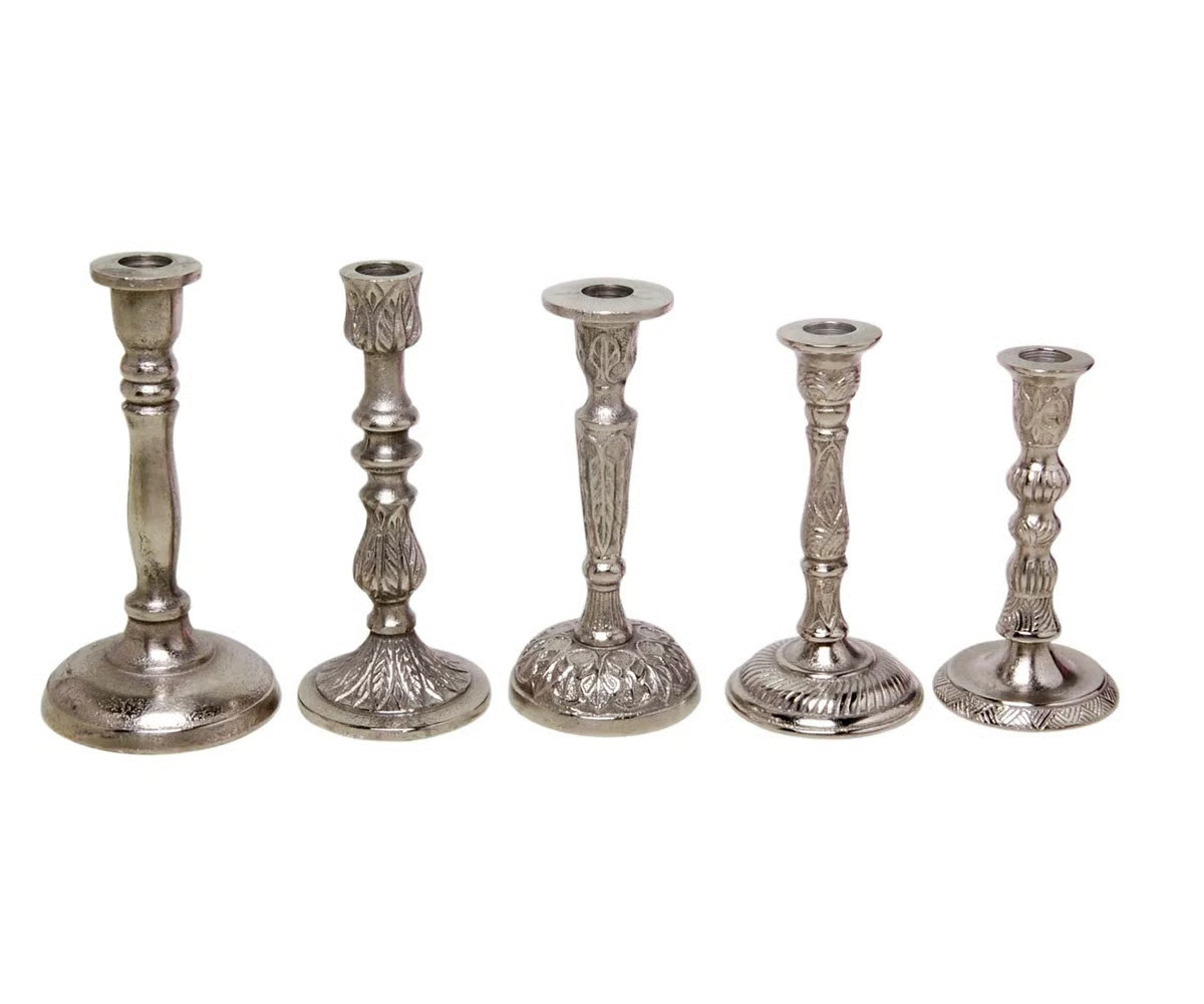 6.4'' H Metal Tabletop Candlestick | Wayfair North America