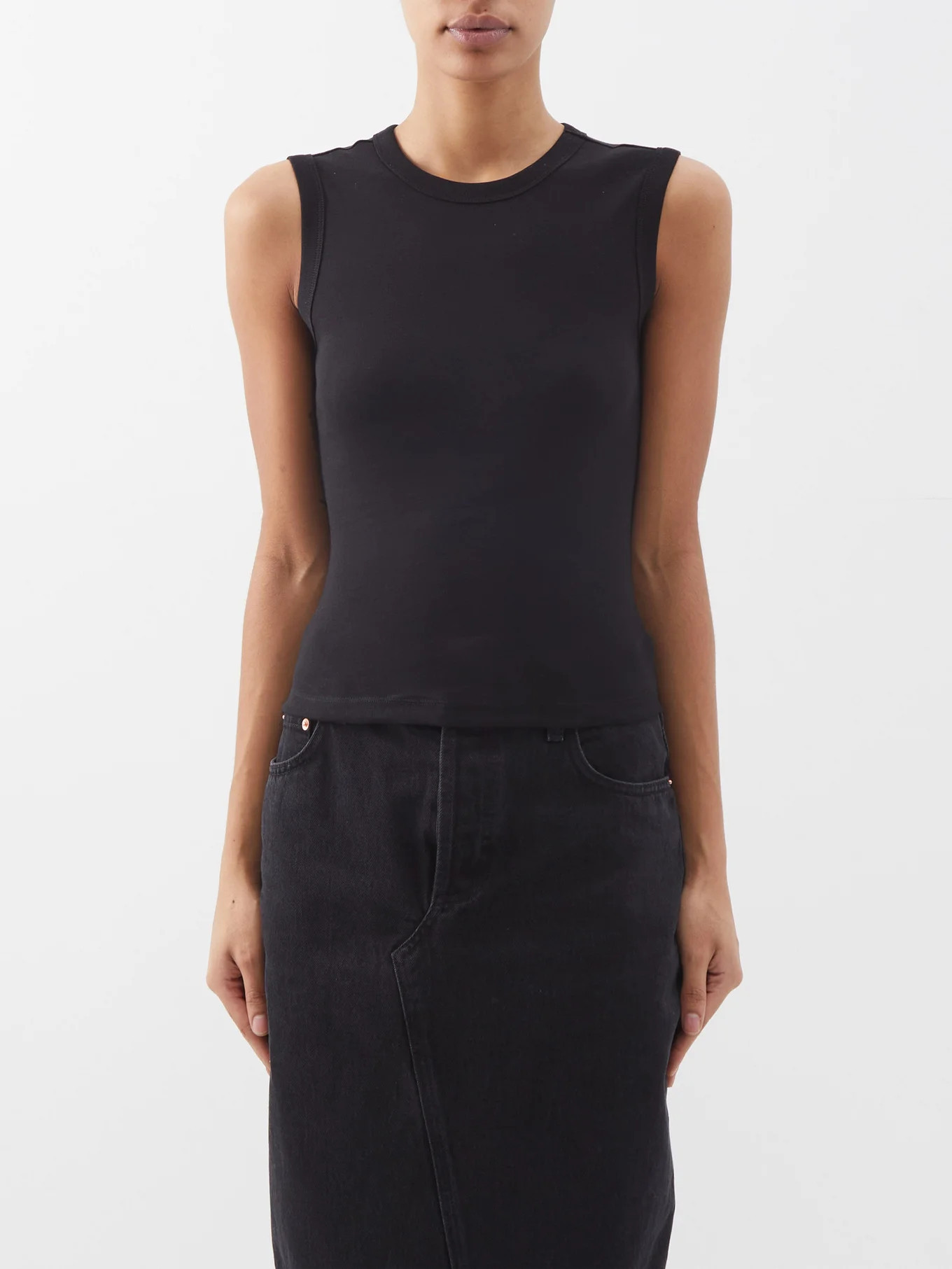 Esme organic-cotton tank top | Matches (UK)