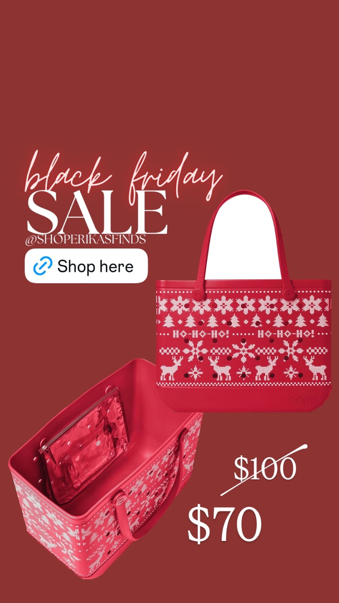 Black Friday deal

Bogg bag

#LTKCyberWeek #LTKGiftGuide #LTKHoliday