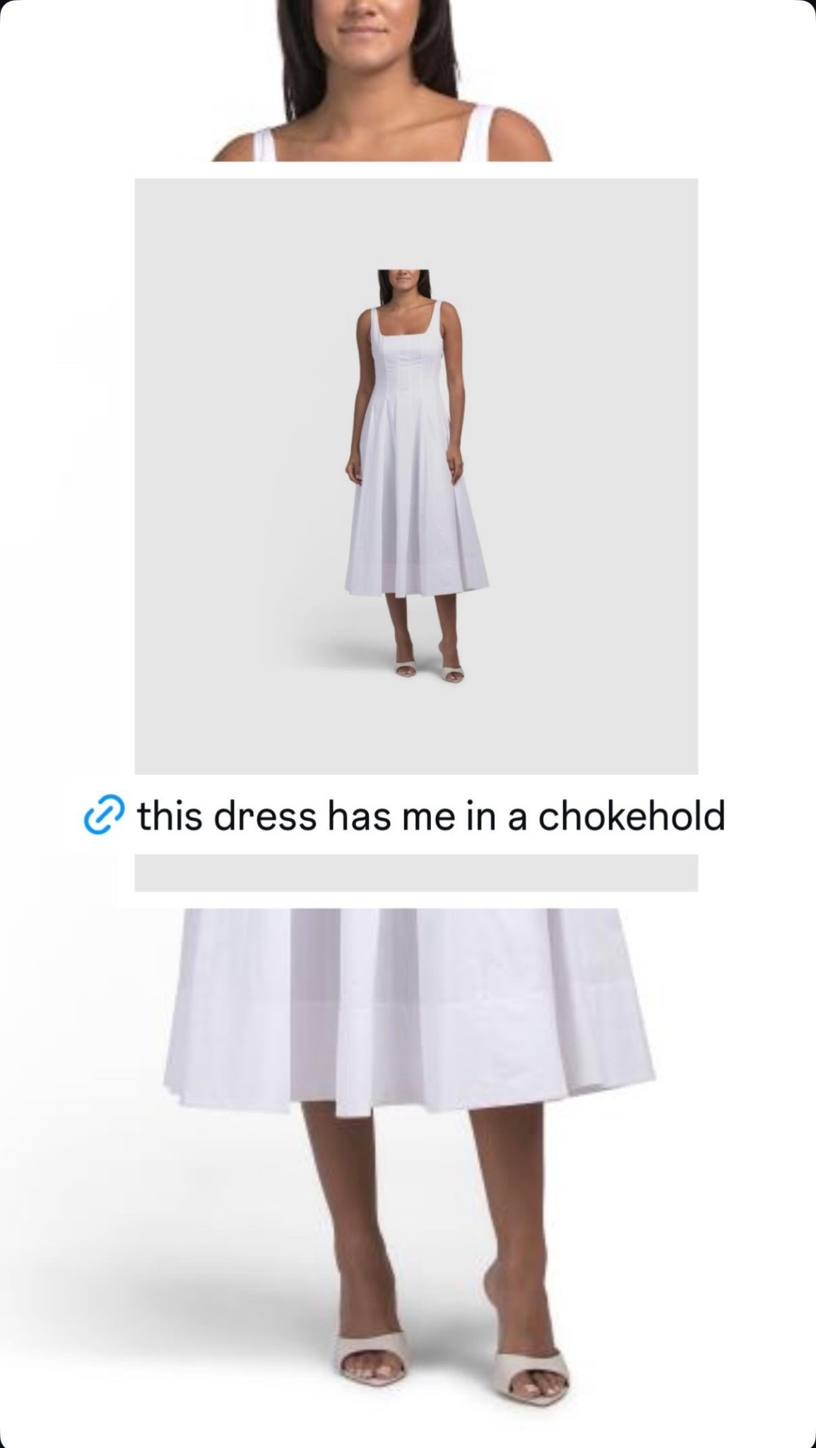This dress looks exactly like Staud Wells dress but it’s only $35. And selling like hot cakes! Get it before it’s gone! 