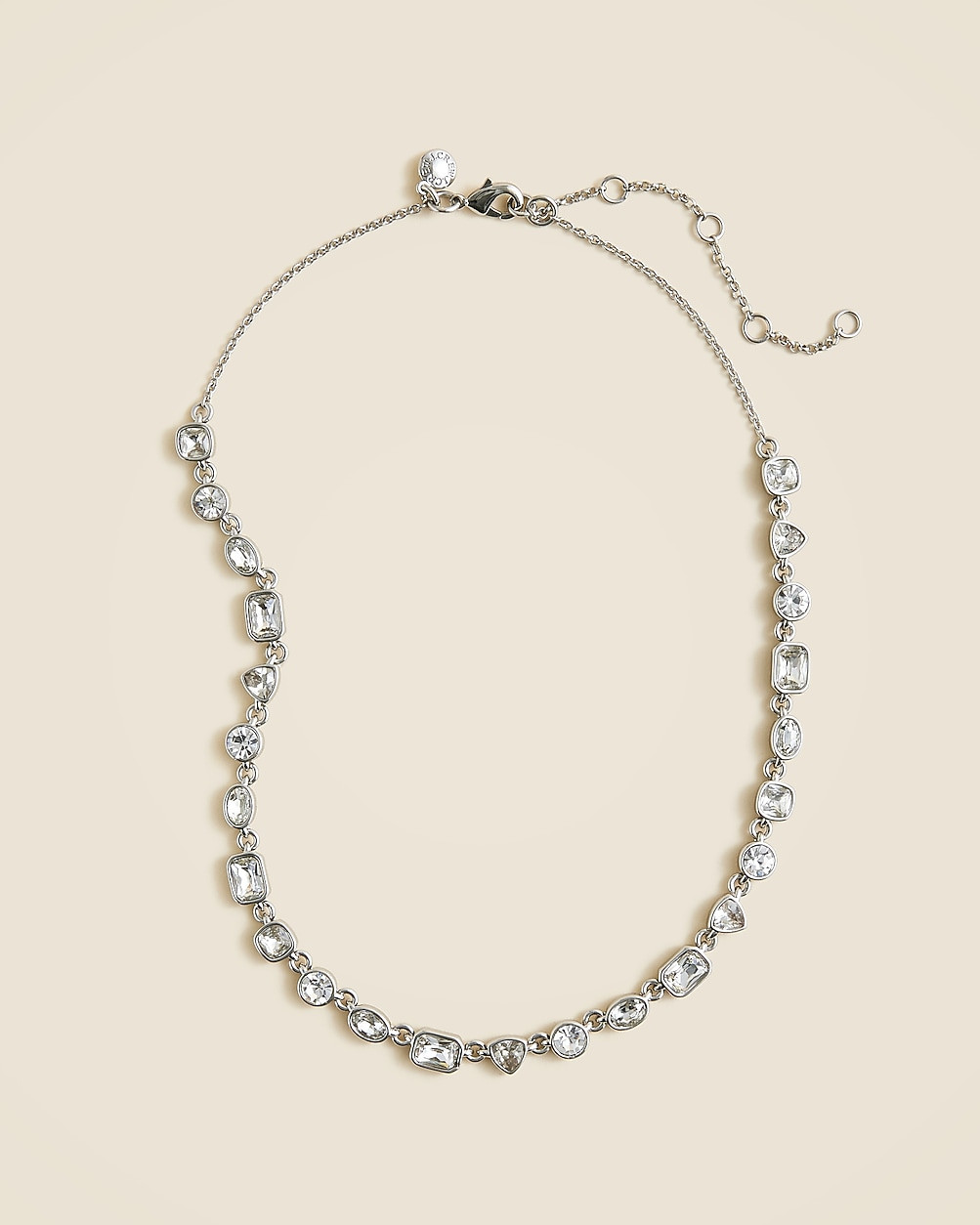 Crystal station necklace | J. Crew US