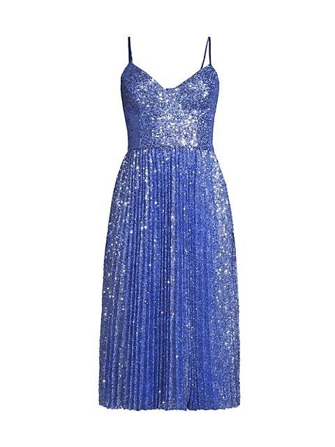 Sequined Midi-Dress | Saks Fifth Avenue