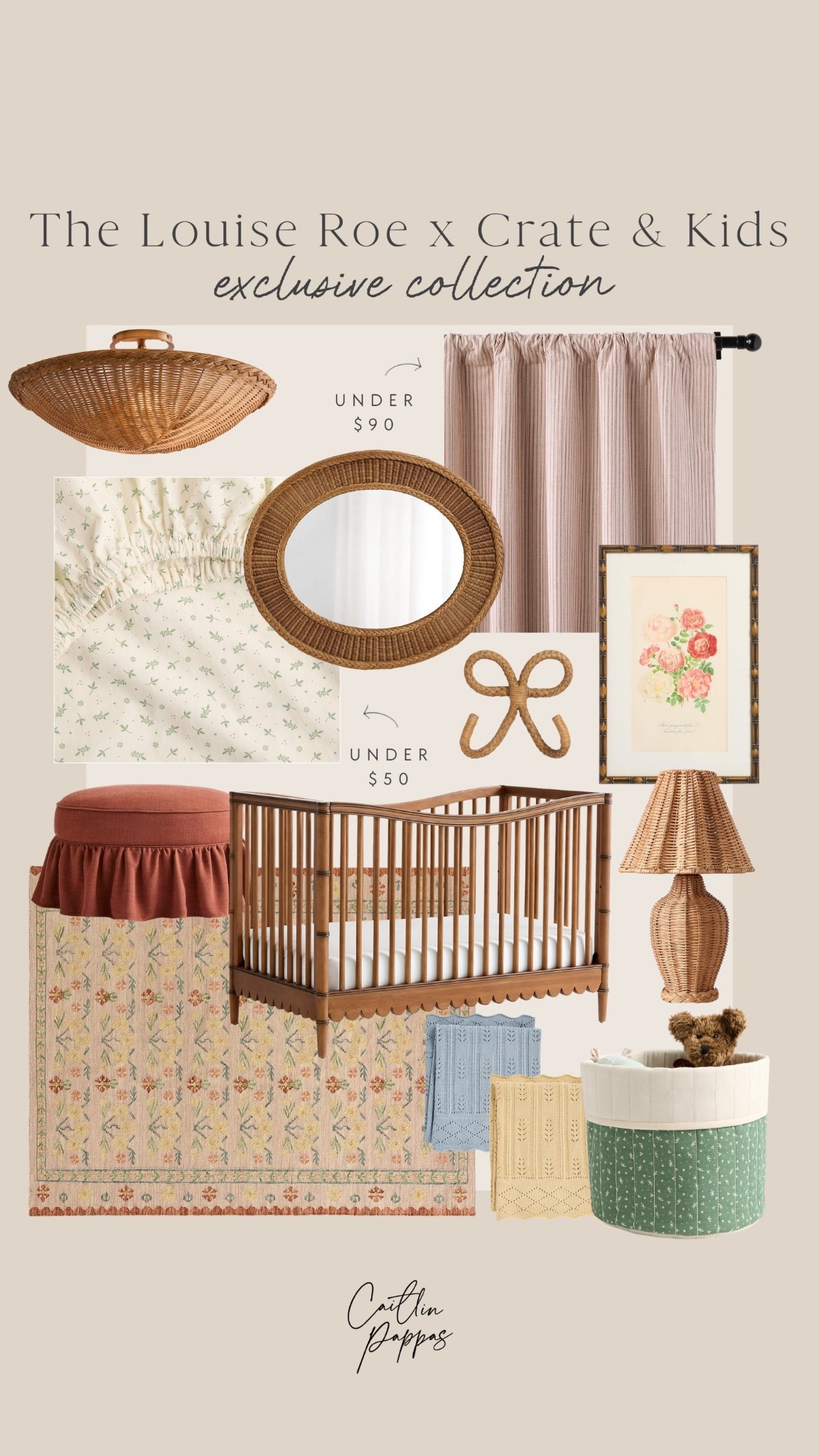 The Louise Roe x Crate & Kids Collection 🤍 The cutest, neutral home finds for kids rooms, playrooms, and more! 

#LTKKids #LTKHome