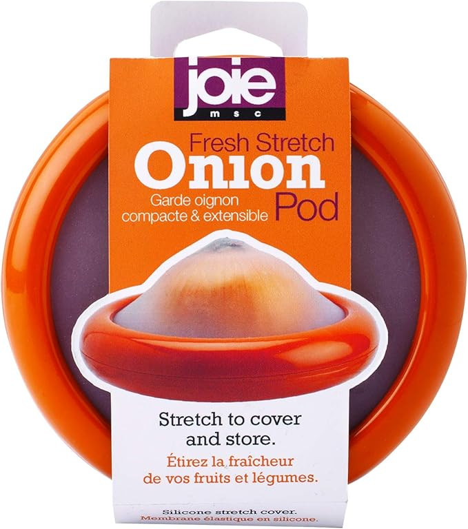MSC International Joie Fresh Stretch Pod for Onions, LFGB Approved, One Size, Orange | Amazon (US)
