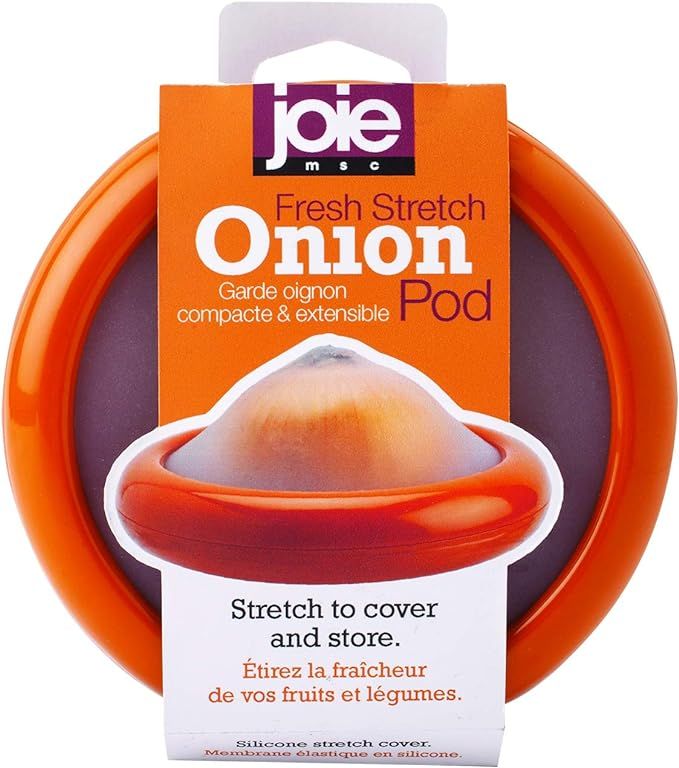 MSC International Joie Fresh Stretch Pod for Onions, LFGB Approved, One Size, Orange | Amazon (US)