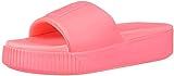 PUMA Women's Platform Slide Sandal, Pink Alert-Pink Alert, 9.5 M US | Amazon (US)