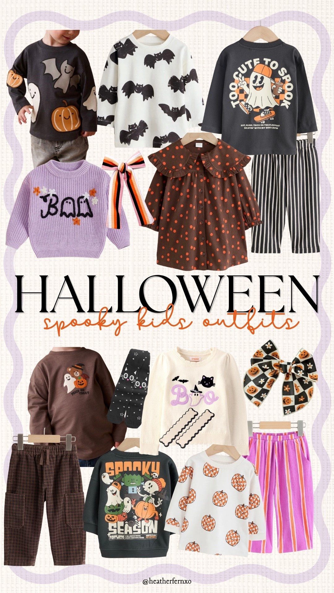 Kid’s Halloween Outfits 🦇🎃💜

#halloween #kids #holiday #fall #outfits #ootd #toddler #kid #girl #boy #pumpkin #bat #ghost #spider #blackcat #orange #falloutfits #school

#LTKKids #LTKSeasonal #LTKmomlife