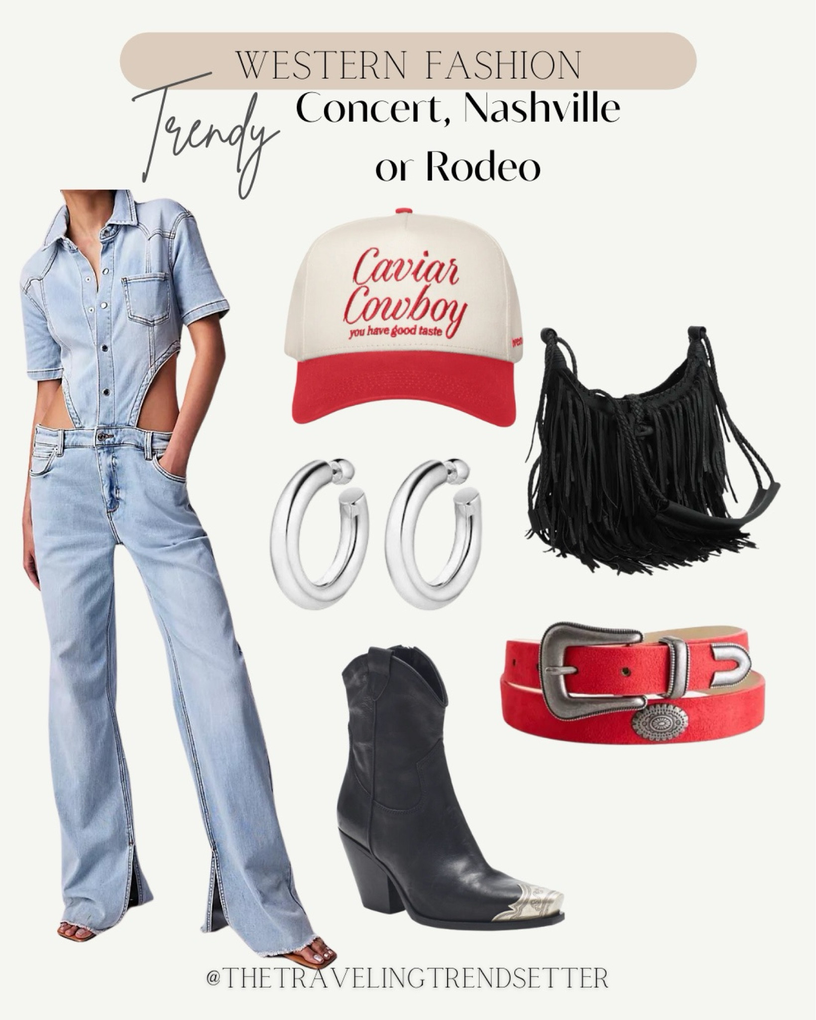 Trendy western fashion outfit idea for
Rodeo
Or country concert 

#LTKfindsunder100 #LTKfindsunder50 #LTKsalealert