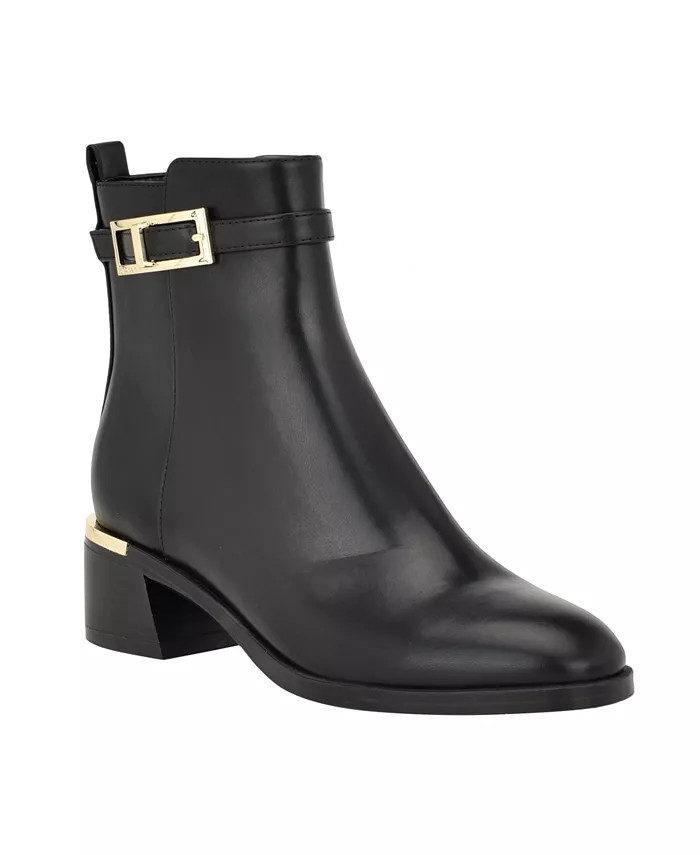 Women's Jallis Block Heel Dress Booties | Macy's