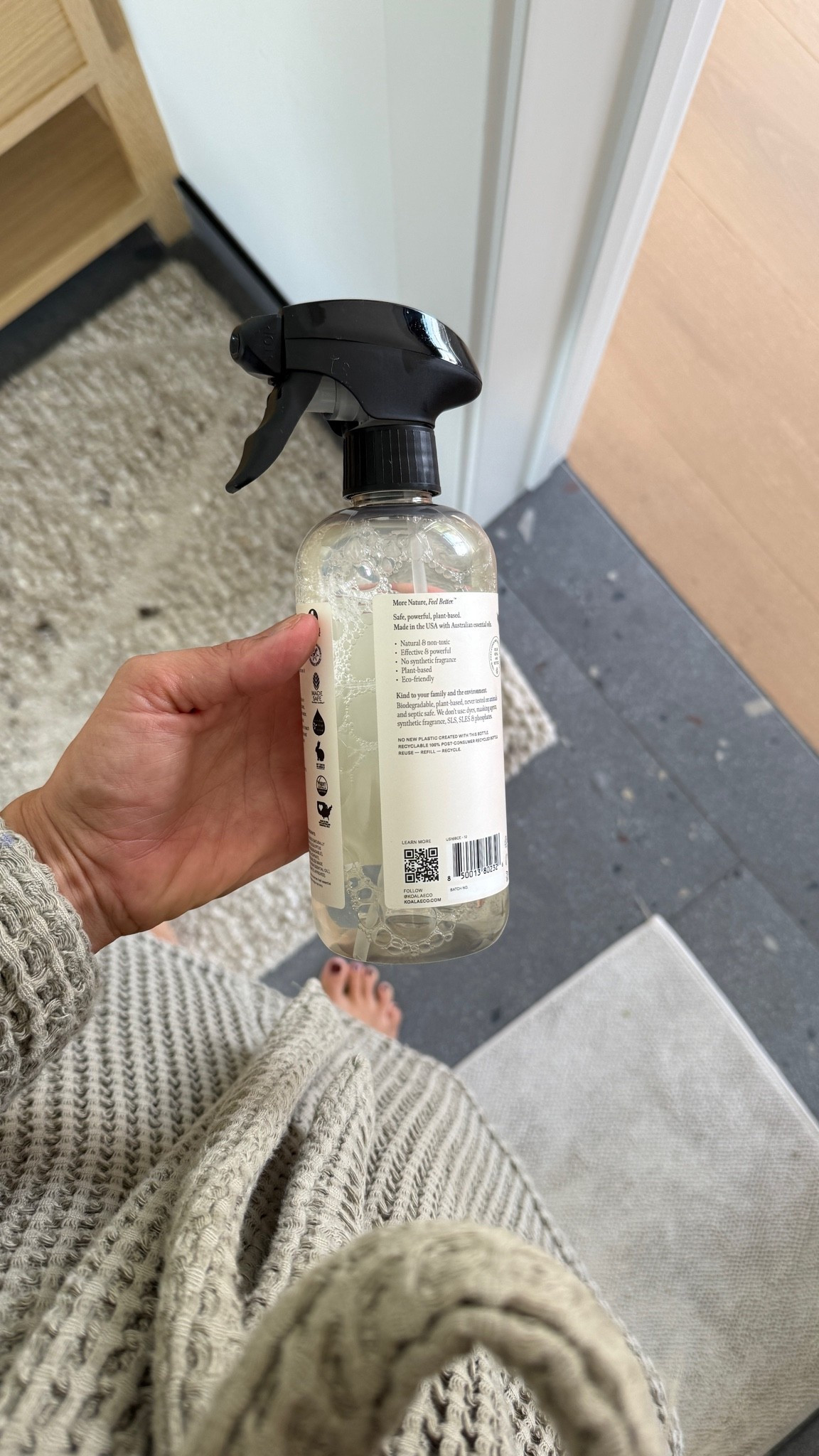 Natural bathroom cleaner that I absolutely love and makes our house smell amazing!

#LTKHome #LTKmomlife