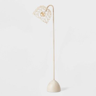 Rattan Floor Lamp Natural - Pillowfort™ | Target
