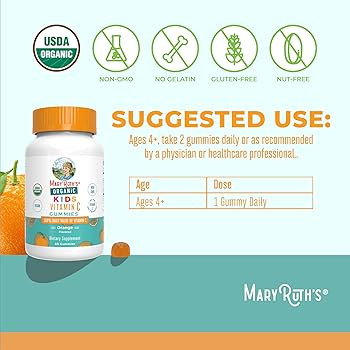 MaryRuth's Kids Vitamin C Gummies | Supplement for Immune Support & Overall Health | Immune Suppo... | Amazon (US)