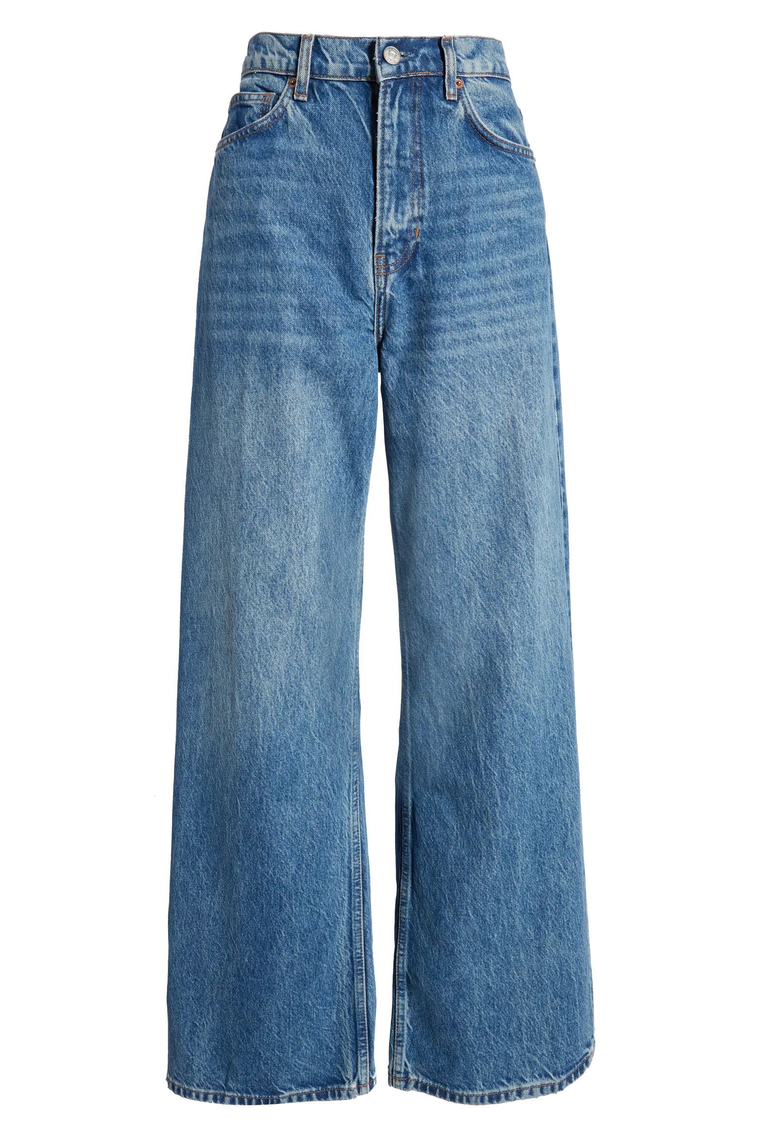 Reformation Cary High Waist Slouchy Wide Leg Jeans (Melville) (Women) | Nordstrom | Nordstrom