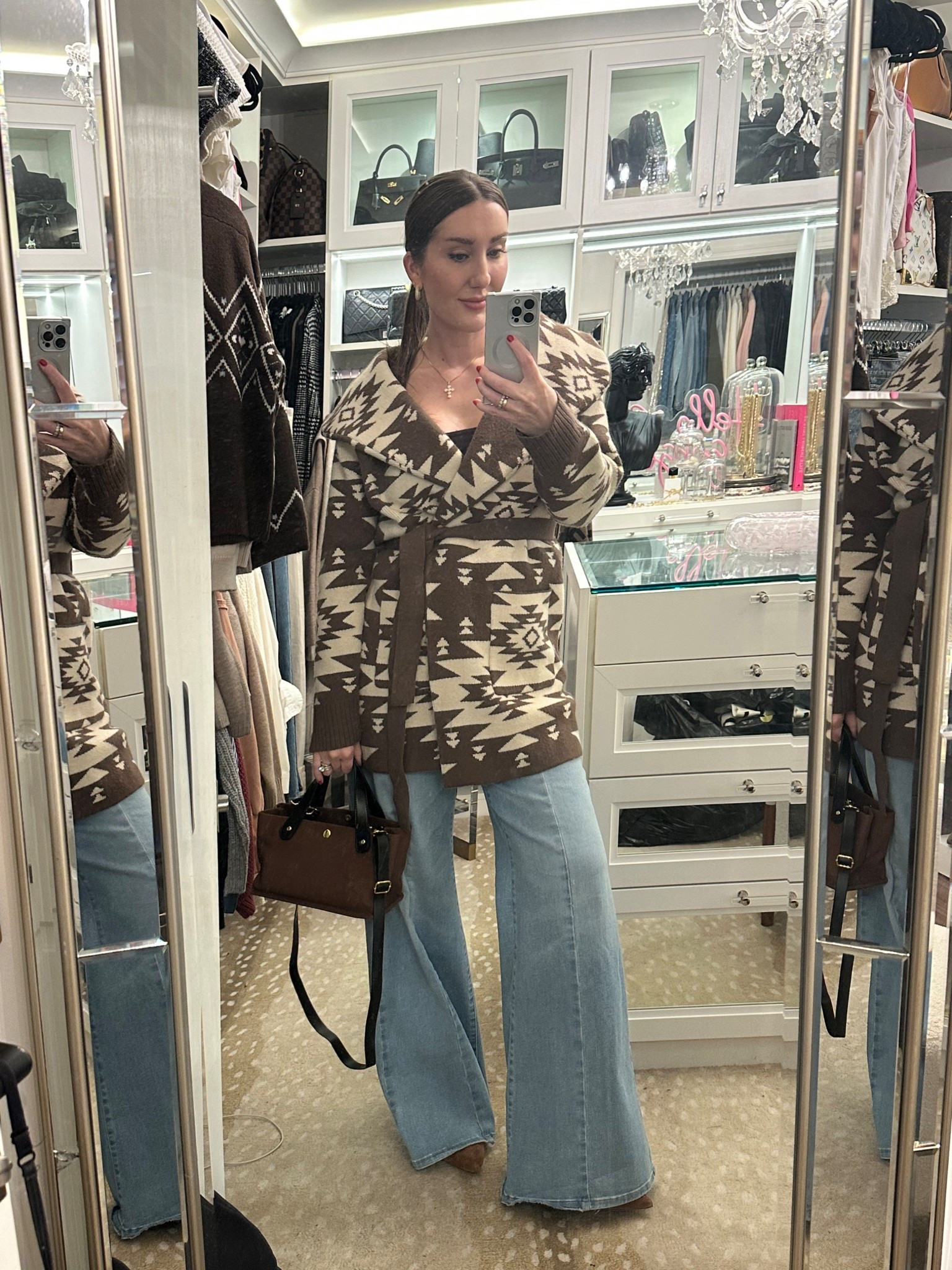 The perfect cozy wrap sweater 
Medium 

#LTKootd #LTKHoliday