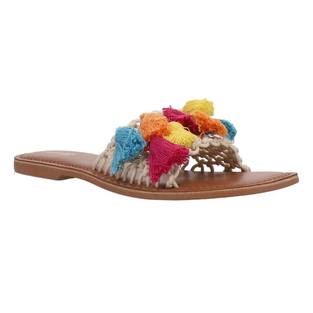 Shop Multi Womens Seychelles Camellia Slide Sandals | Shoebacca