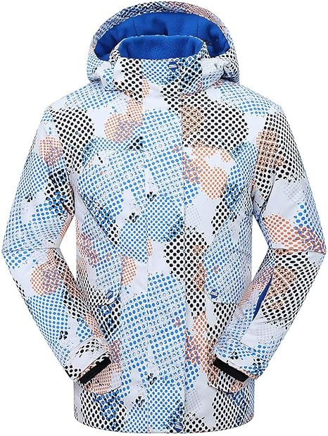 PHIBEE Men's Outdoor Waterproof Windproof Fleece Warm Ski Jacket | Amazon (US)