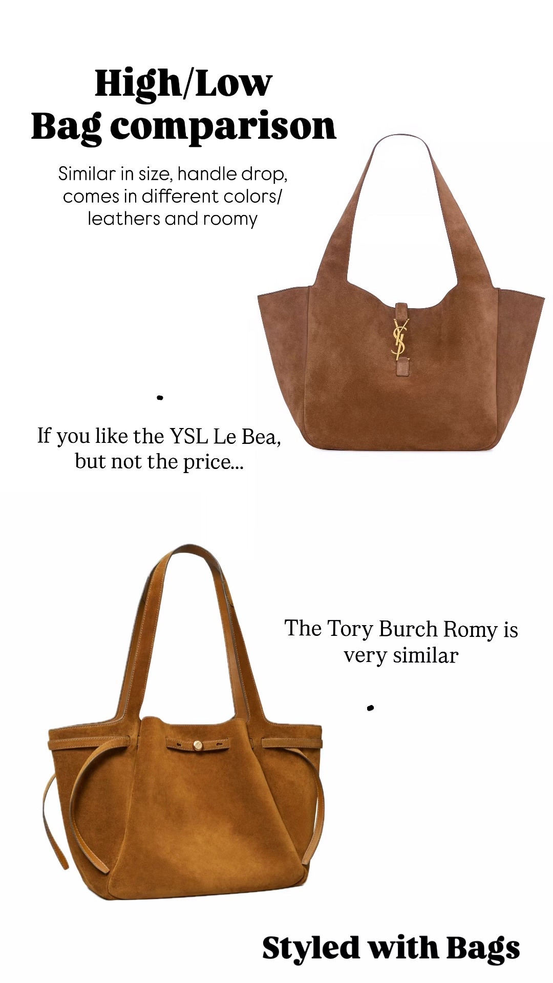 High and Low Bar comparison 


Look alikes, bag comparison, high end bag, low end bag, mid range bags, purses

#LTKTravel #LTKItBag #LTKStyleTip