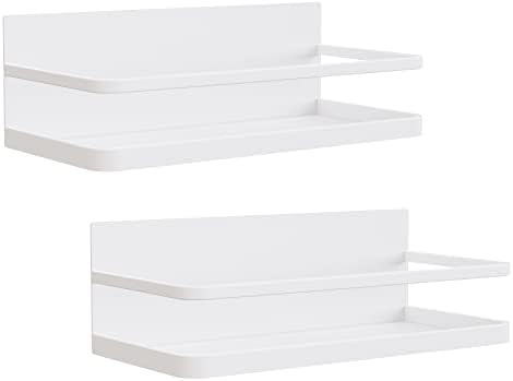 Magnetic Spice Rack Organizer Single Tier Refrigerator Spice Storage Shelf, Easy to Install The Side | Amazon (US)