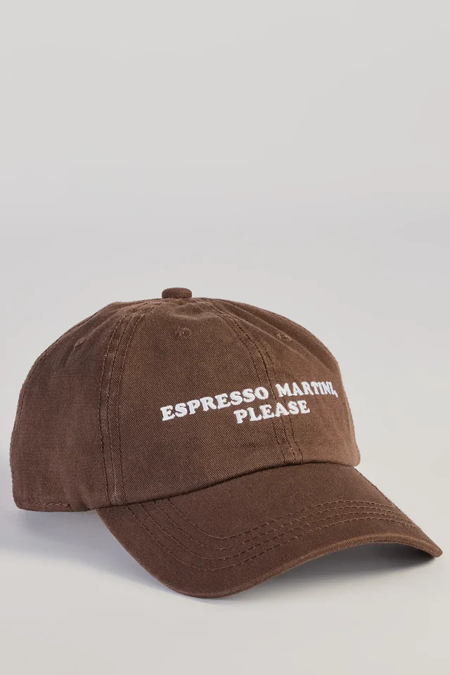 Espresso Martini Please Baseball Cap | Windsor Stores