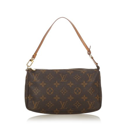 Pre-Owned Louis Vuitton Monogram Pochette Accessoires Canvas Brown | Walmart (US)