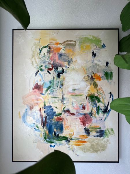 I got this abstract art at homegoods but I just found it online! You can get different sizes and have it framed as well! #meandmrjones 

#LTKhome