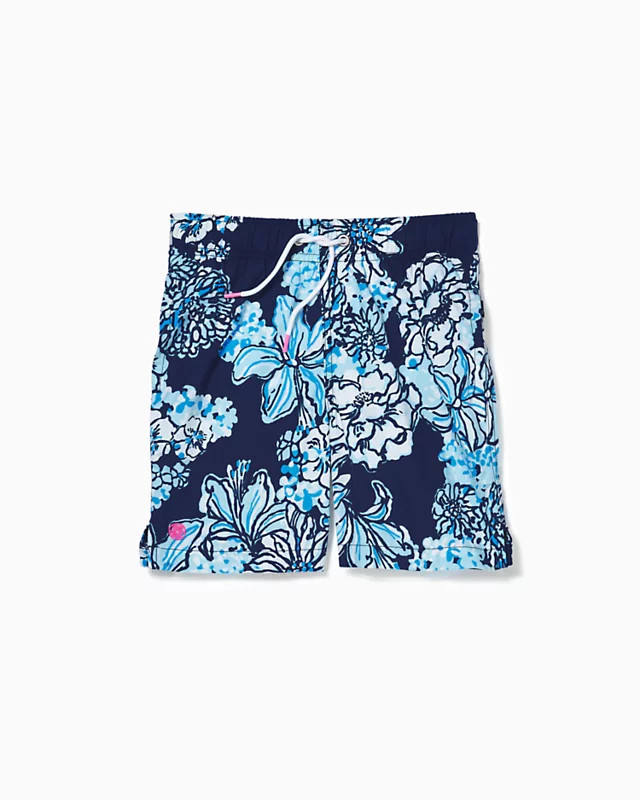 Boys Junior Capri Swim Trunks | Lilly Pulitzer | Lilly Pulitzer