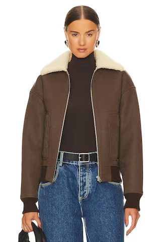 Camila Shearling Bomber
                    
                    L'Academie | Revolve Clothing (Global)