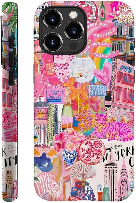 Generic Case Compatible with iPhone 16 Pro Max,Scratch Resistant Hybrid 2-Layer Hard Shell Phone ... | Amazon (US)